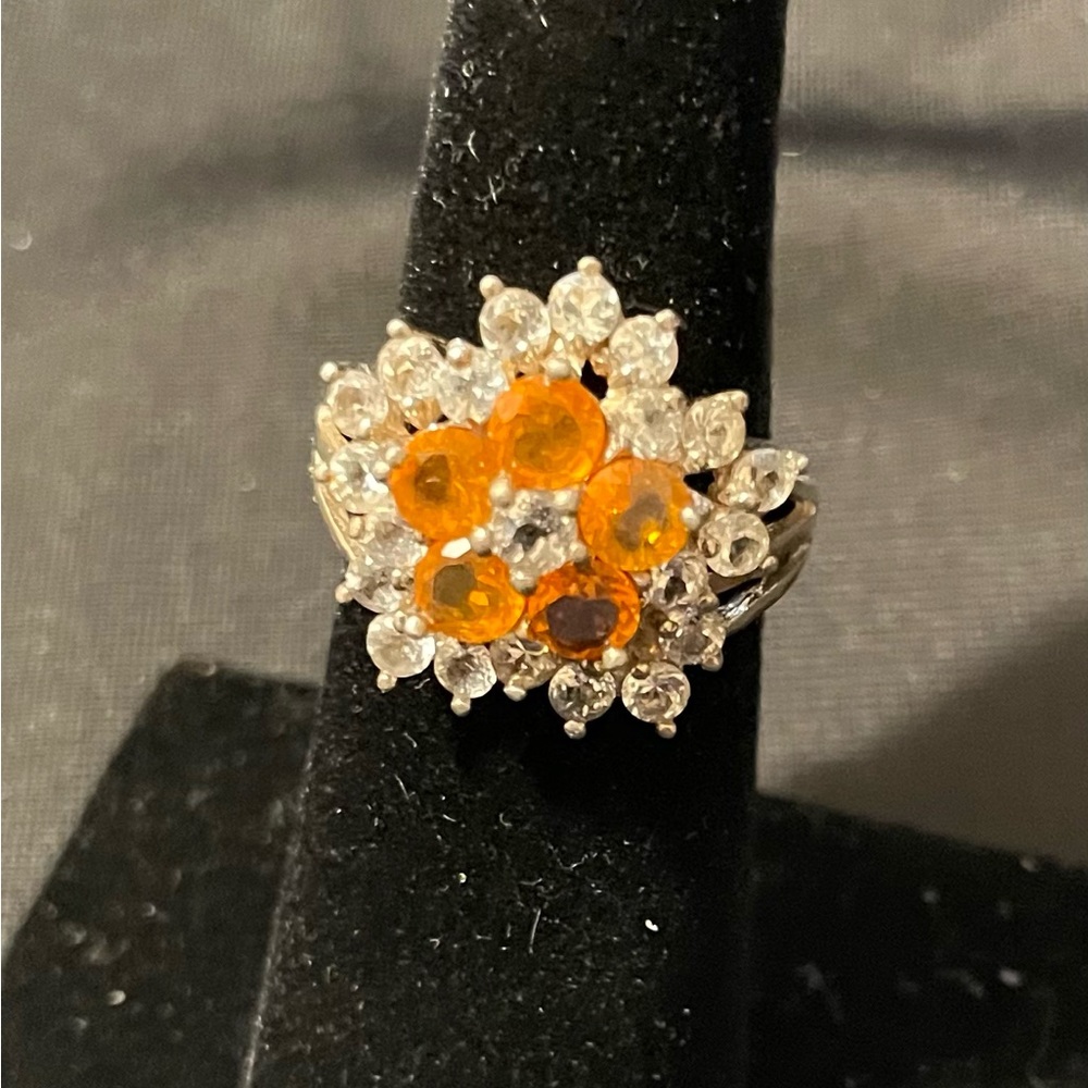 Silver Cz ring